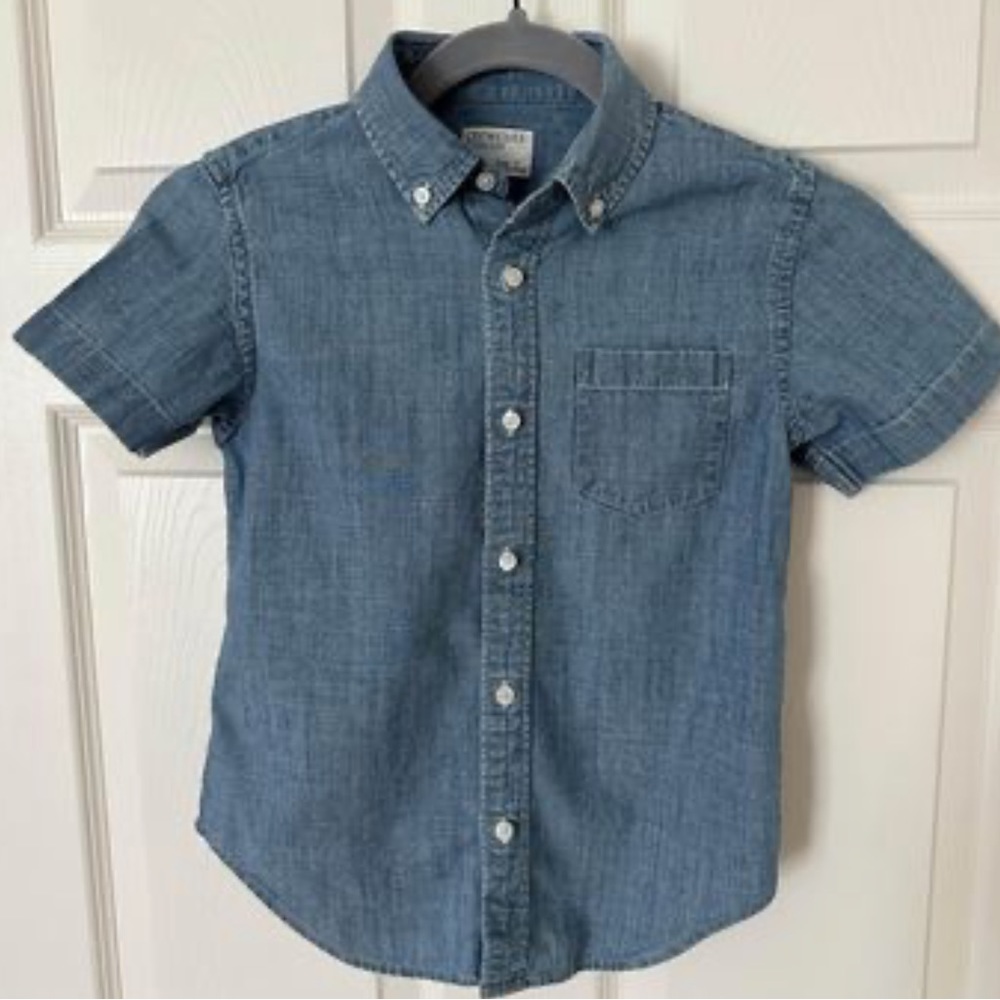 J.Crew button down shirt 8 chambray